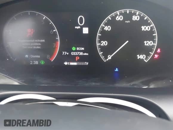 2024 Honda HR-V LX с VIN 3CZRZ1H39RM737171, выставлен на аукционе IAAI как лот 42943468 с пробегом 33 738 миль миль и . История ставок и продаж доступна на DreamBid. Изображение 7.