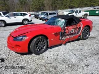 2003 Dodge Viper SRT-10 with VIN 1B3JR65Z53V500555, listed as a Copart auction lot 48616405 with 28,123 mi miles and Salvage title. Bid and sale history available at DreamBid. Image 1.