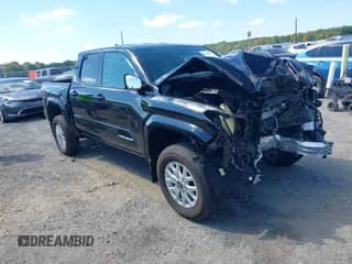 2024 Toyota Tacoma SR5 with VIN 3TMLB5JN7RM077957, listed as a IAAI auction lot 43149381 with 11,806 mi miles and . Bid and sale history available at DreamBid. Image 1.