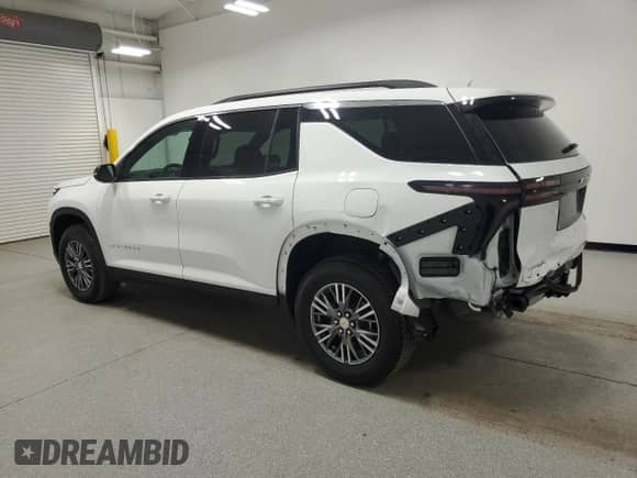 2025 Chevrolet Traverse FWD LT с VIN 1GNERGRS0SJ148324, выставлен на аукционе Copart как лот 71083055 с пробегом 802 миль миль и Чистый • Clean title. История ставок и продаж доступна на DreamBid. Изображение 2.