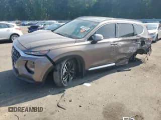 2019 Hyundai Santa Fe Limited with VIN 5NMS5CAA2KH112501, listed as a Copart auction lot 68364355 with Not provided miles and Salvage title. Bid and sale history available at DreamBid. Image 1.