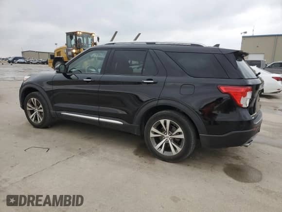 2020 Ford Explorer Platinum z VIN 1FM5K8HC0LGA60137, wystawiony jako Copart lot #87540635 z przebiegiem 24 929 mil mil oraz Szkoda całkowita • Salvage title. Historia ofert i sprzedaży dostępna na DreamBid. Obrazek 2.