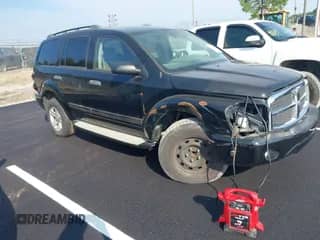 2005 Dodge Durango SLT with VIN 1D4HD48N65F620258, listed as a IAAI auction lot 43232532 with 266,284 mi miles and . Bid and sale history available at DreamBid. Image 1.