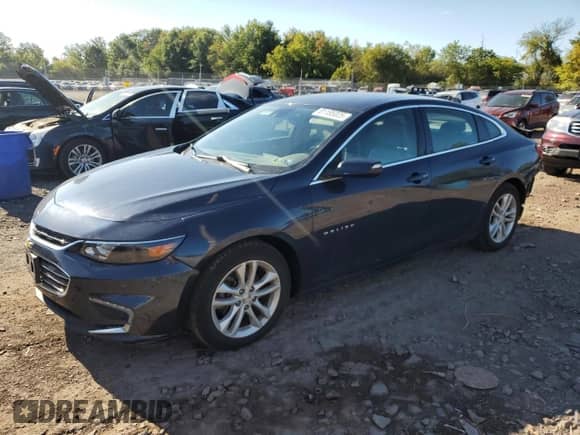 2016 Chevrolet Malibu LT z VIN 1G1ZE5ST6GF318959, wystawiony jako Copart lot #81185025 z przebiegiem 86 009 mil mil oraz Szkoda całkowita • Salvage title. Historia ofert i sprzedaży dostępna na DreamBid. Obrazek 1.