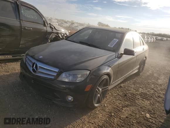 2010 Mercedes-Benz C 300 Sport with VIN WDDGF8BB5AR094082, listed as a Copart auction lot 84658395 with 176,642 mi miles and Salvage title. Bid and sale history available at DreamBid. Image 1.