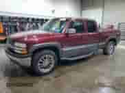 2000 Chevrolet Silverado 1500 LS with VIN 2GCEK19T0Y1247697, listed as a Copart auction lot 64575765 with 155,291 mi miles and Salvage title. Bid and sale history available at DreamBid. Image 1.