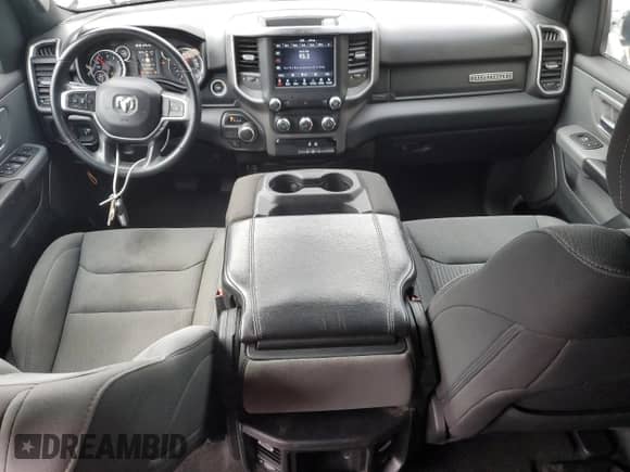 2021 Ram 1500 Big Horn with VIN 1C6RREFG9MN543345, listed as a Copart auction lot 44691635 with 70,051 mi miles and Clean title. Bid and sale history available at DreamBid. Image 8.