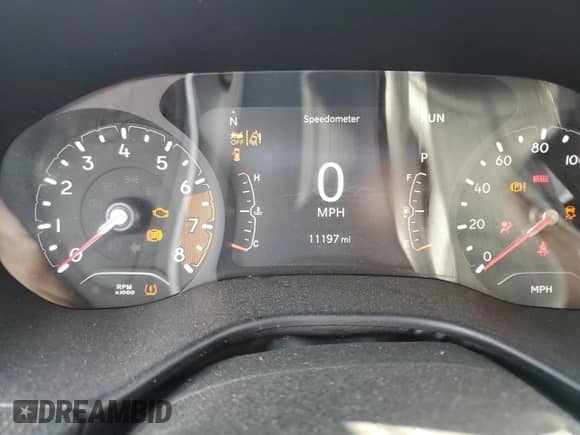 2024 Jeep Compass Latitude с VIN 3C4NJDBN2RT120997, выставлен на аукционе Copart как лот 71635665 с пробегом 11 197 миль миль и Списание • Salvage title. История ставок и продаж доступна на DreamBid. Изображение 9.