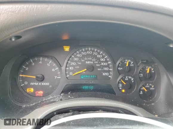2004 Chevrolet TrailBlazer LT с VIN 1GNDS13SX42127466, выставлен на аукционе Copart как лот 47200305 с пробегом 230 730 миль миль и Списание • Salvage title. История ставок и продаж доступна на DreamBid. Изображение 9.