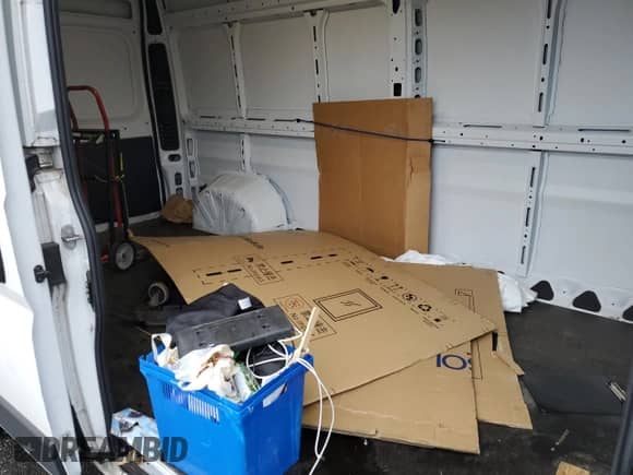 2021 Ram ProMaster Cargo с VIN 3C6LRVDG7ME519672, выставлен на аукционе Copart как лот 62698915 с пробегом 65 672 миль миль и Списание • Salvage title. История ставок и продаж доступна на DreamBid. Изображение 10.