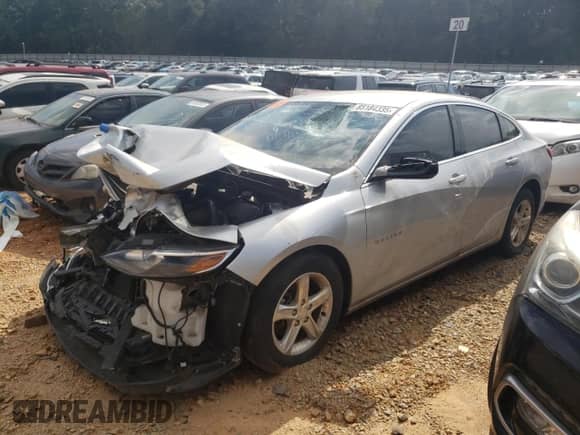 2021 Chevrolet Malibu LS z VIN 1G1ZB5ST8MF033068, wystawiony jako Copart lot #85184335 z przebiegiem Nie podano mil oraz Szkoda całkowita • Salvage title. Historia ofert i sprzedaży dostępna na DreamBid. Obrazek 1.