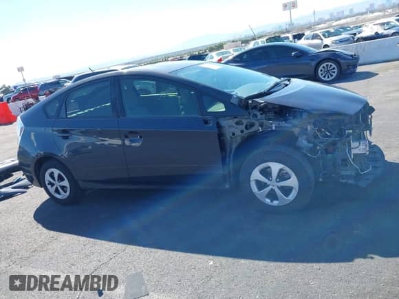 2015 Toyota Prius Two with VIN JTDKN3DU0F0434873, listed as a IAAI auction lot 43346990 with 92,891 mi miles and . Bid and sale history available at DreamBid. Image 14.