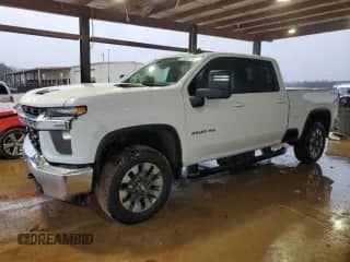 2023 Chevrolet Silverado 2500HD with VIN 2GC1YNE72P1731303, listed as a Copart auction lot 45006775 with 17,931 mi miles and Salvage title. Bid and sale history available at DreamBid. Image 1.