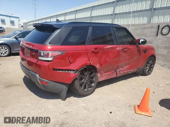 2016 Land Rover Range Rover Sport HSE z VIN SALWR2KF2GA550116, wystawiony jako Copart lot #68225985 z przebiegiem 97 989 mil mil oraz Szkoda całkowita • Salvage title. Historia ofert i sprzedaży dostępna na DreamBid. Obrazek 3.