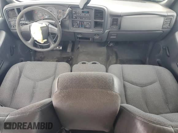 2006 Chevrolet Silverado 1500 LS with VIN 1GCEC19V56E222806, listed as a Copart auction lot 87828765 with 93,317 mi miles and Salvage title. Bid and sale history available at DreamBid. Image 8.