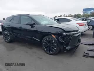 2024 Chevrolet Blazer EV eAWD RS с VIN 3GNKDCRJ0RS165957, выставлен на аукционе IAAI как лот 42141907 с пробегом Не указан миль и . История ставок и продаж доступна на DreamBid. Изображение 1.
