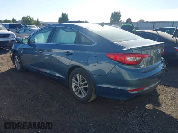 2016 Hyundai Sonata SE z VIN 5NPE24AF6GH294611, wystawiony jako IAAI lot #43416738 z przebiegiem 123 473 mil mil oraz . Historia ofert i sprzedaży dostępna na DreamBid. Obrazek 3.