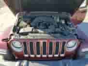 2021 Jeep Wrangler Unlimited Sahara with VIN 1C4HJXEG9MW580642, listed as a Copart auction lot 81205365 with Not provided miles and Salvage title. Bid and sale history available at DreamBid. Image 12.