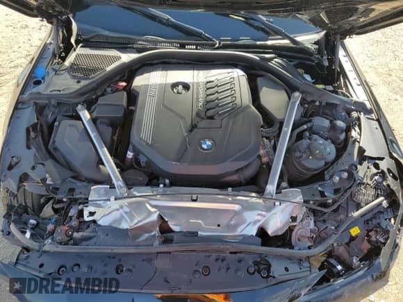 2022 BMW 4 Series M440i xDrive с VIN WBA13AW05NFL96789, выставлен на аукционе Copart как лот 50413865 с пробегом 24 112 миль миль и Списание • Salvage title. История ставок и продаж доступна на DreamBid. Изображение 11.