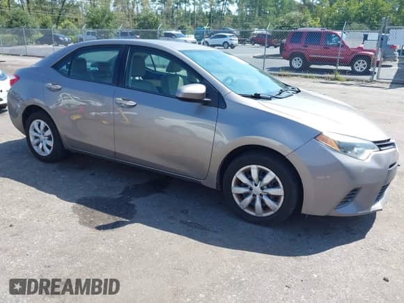 2016 Toyota Corolla L with VIN 2T1BURHE7GC685972, listed as a IAAI auction lot 43076011 with 94,378 mi miles and . Bid and sale history available at DreamBid. Image 1.