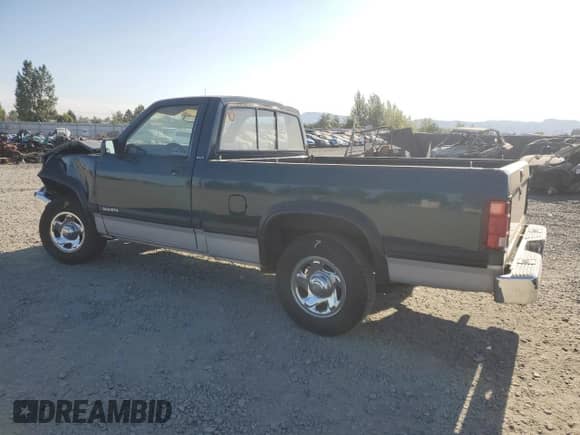1994 Dodge Dakota SLT z VIN 1B7FL26X6RS616630, wystawiony jako Copart lot #67414375 z przebiegiem 164 960 mil mil oraz Szkoda całkowita • Salvage title. Historia ofert i sprzedaży dostępna na DreamBid. Obrazek 2.