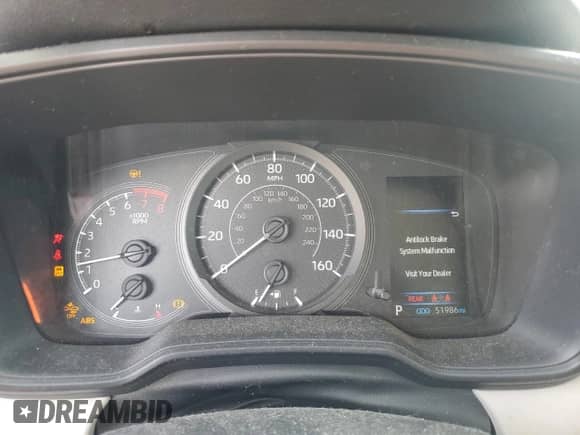 2021 Toyota Corolla L с VIN JTDDPMAE1MJ187893, выставлен на аукционе Copart как лот 64215255 с пробегом 51 986 миль миль и Списание • Salvage title. История ставок и продаж доступна на DreamBid. Изображение 9.