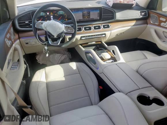 2023 Mercedes-Benz GLS 450 with VIN 4JGFF5KE4PA944575, listed as a Copart auction lot 63399625 with 10,354 mi miles and Salvage title. Bid and sale history available at DreamBid. Image 8.