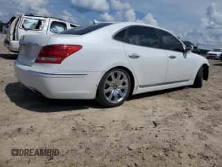 2013 Hyundai Equus Signature z VIN KMHGH4JH6DU071703, wystawiony jako Copart lot #62747795 z przebiegiem 140 584 mil mil oraz Szkoda całkowita • Salvage title. Historia ofert i sprzedaży dostępna na DreamBid. Obrazek 3.