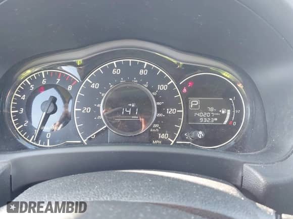 2016 Nissan Note S with VIN 3N1CE2CP9GL350570, listed as a IAAI auction lot 43402044 with 140,207 mi miles and . Bid and sale history available at DreamBid. Image 7.