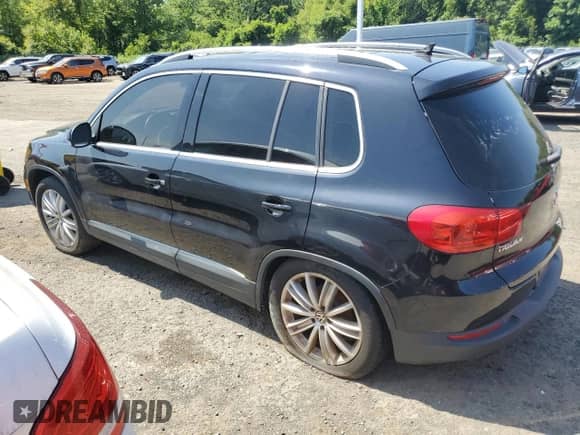 2014 Volkswagen Tiguan SE with VIN WVGBV3AX8EW532247, listed as a Copart auction lot 66505205 with 172,786 mi miles and Clean title. Bid and sale history available at DreamBid. Image 2.