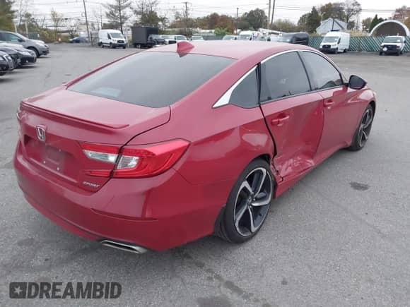 2020 Honda Accord Sport z VIN 1HGCV1F32LA046208, wystawiony jako IAAI lot #43564151 z przebiegiem 176 779 mil mil oraz . Historia ofert i sprzedaży dostępna na DreamBid. Obrazek 4.