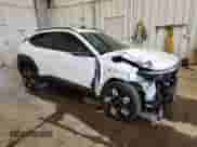 2025 Hyundai Kona SEL Convenience with VIN KM8HCCAB2SU216919, listed as a Copart auction lot 80318345 with 9,683 mi miles and Non repairable. Bid and sale history available at DreamBid. Image 4.