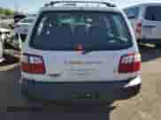 2001 Subaru Forester L with VIN JF1SF63501H760178, listed as a Copart auction lot 81746645 with 244,355 mi miles and Salvage title. Bid and sale history available at DreamBid. Image 6.