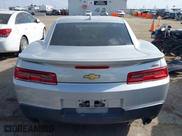 2015 Chevrolet Camaro LT with VIN 2G1FD1E30F9153654, listed as a IAAI auction lot 43169570 with 186,732 mi miles and . Bid and sale history available at DreamBid. Image 16.