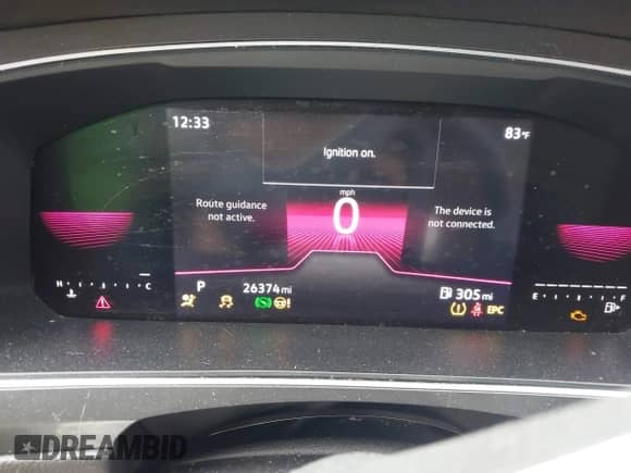 2023 Volkswagen Tiguan SE R-Line Black с VIN 3VVCB7AXXPM014458, выставлен на аукционе IAAI как лот 43084168 с пробегом 26 374 миль миль и . История ставок и продаж доступна на DreamBid. Изображение 7.