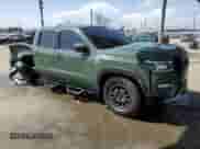 2023 Nissan Frontier Pro-X with VIN 1N6ED1EJ6PN670843, listed as a Copart auction lot 51841865 with 8,825 mi miles and Salvage title. Bid and sale history available at DreamBid. Image 4.