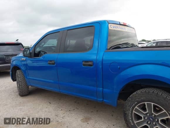 2020 Ford F-150 XL with VIN 1FTEW1CP8LKD44008, listed as a IAAI auction lot 42491993 with 98,022 mi miles and . Bid and sale history available at DreamBid. Image 14.