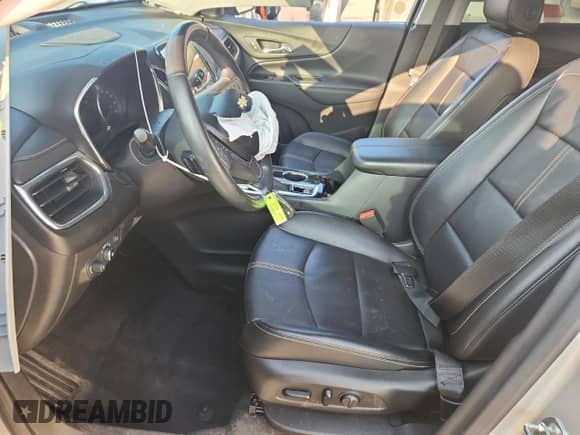 2022 Chevrolet Equinox Premier with VIN 3GNAXNEV5NS104587, listed as a Copart auction lot 60440505 with 42,942 mi miles and Salvage title. Bid and sale history available at DreamBid. Image 7.