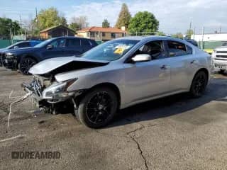 2013 Nissan Maxima S with VIN 1N4AA5AP1DC800343, listed as a Copart auction lot 70601235 with Not provided miles and Salvage title. Bid and sale history available at DreamBid. Image 1.