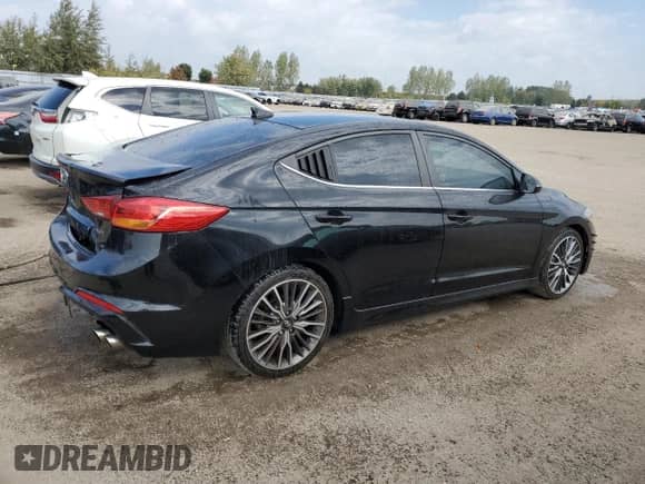 2018 Hyundai Elantra Sport с VIN KMHD04LB1JU500681, выставлен на аукционе Copart как лот 81039245 с пробегом 172 644 миль миль и Списание • Salvage title. История ставок и продаж доступна на DreamBid. Изображение 3.