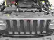 2021 Jeep Wrangler Unlimited Sahara High Altitude with VIN 1C4HJXENXMW617406, listed as a Copart auction lot 65618415 with 40,725 mi miles and Salvage title. Bid and sale history available at DreamBid. Image 12.