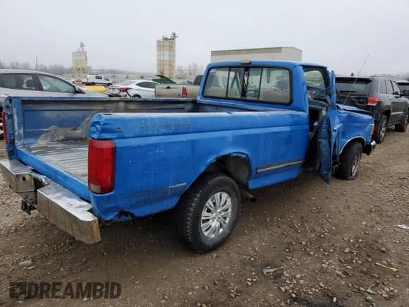 1991 Ford F-150 z VIN 1FTDF15Y1MNA81880, wystawiony jako Copart lot #86261124 z przebiegiem 42 065 mil mil oraz Szkoda całkowita • Salvage title. Historia ofert i sprzedaży dostępna na DreamBid. Obrazek 3.