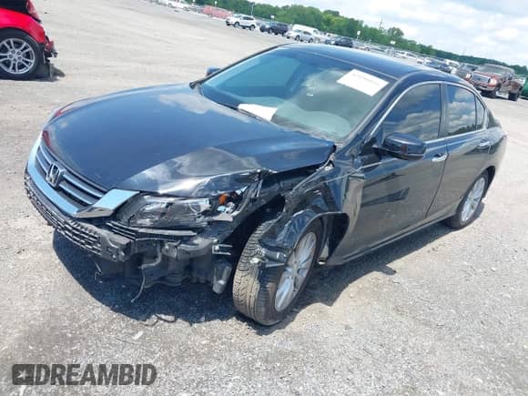 2014 Honda Accord EX z VIN 1HGCR2F77EA308708, wystawiony jako IAAI lot #42198026 z przebiegiem 64 021 mil mil oraz . Historia ofert i sprzedaży dostępna na DreamBid. Obrazek 2.