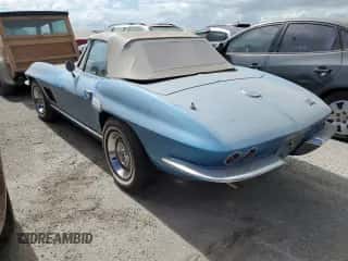 1967 Chevrolet Corvette with VIN 194677S100299, listed as a Copart auction lot 75195504 with 31,978 mi miles and Salvage title. Bid and sale history available at DreamBid. Image 2.