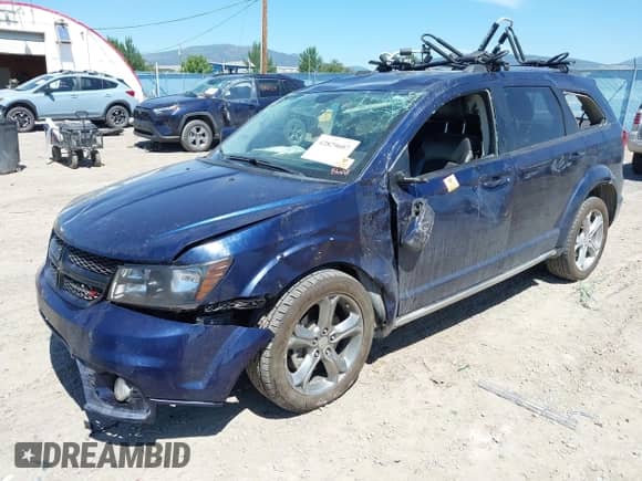 2017 Dodge Journey Crossroad Plus with VIN 3C4PDDGG6HT704473, listed as a IAAI auction lot 42829607 with Not provided miles and . Bid and sale history available at DreamBid. Image 2.