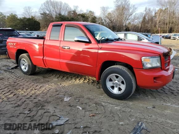 2008 Dodge Dakota with VIN 1D7HW32N18S525523, listed as a Copart auction lot 86843764 with 25,156 mi miles and Clean title. Bid and sale history available at DreamBid. Image 4.