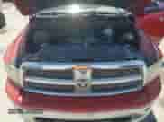 2010 Dodge 1500 SLT with VIN 1D7RB1CT3AS189509, listed as a Copart auction lot 68761825 with 275,713 mi miles and Salvage title. Bid and sale history available at DreamBid. Image 11.