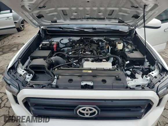 2024 Toyota Tacoma SR5 with VIN 3TYLB5JN2RT035281, listed as a Copart auction lot 69350095 with 9,907 mi miles and Salvage title. Bid and sale history available at DreamBid. Image 11.