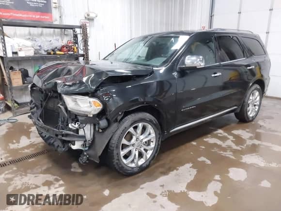 2016 Dodge Durango Citadel with VIN 1C4RDJEG5GC403505, listed as a IAAI auction lot 42314819 with 118,629 mi miles and . Bid and sale history available at DreamBid. Image 2.