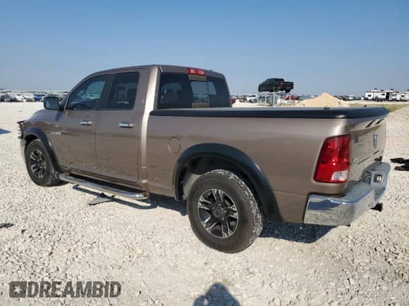2009 Dodge 1500 SLT with VIN 1D3HB18P89S780875, listed as a Copart auction lot 75644624 with 99,614 mi miles and Salvage title. Bid and sale history available at DreamBid. Image 2.